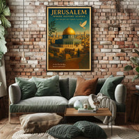 Jerusalem Where History Echoes Poster