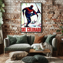 Ski Colorado Poster