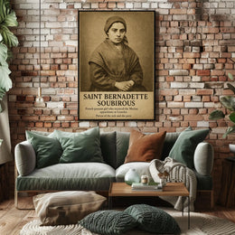 Saint Bernadette Soubirous Poster