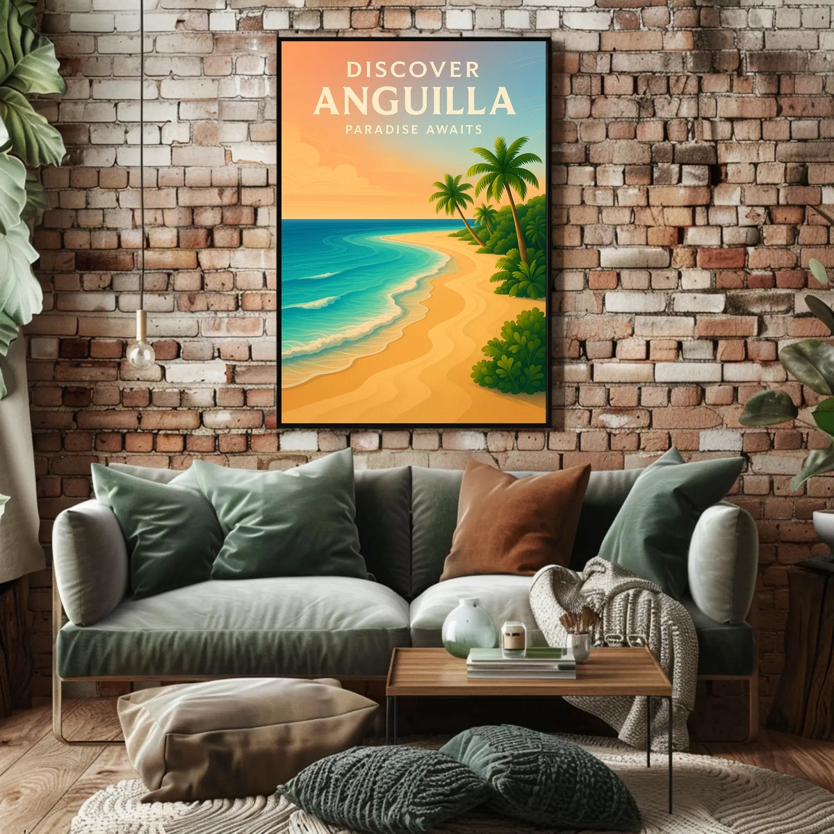 Discover Anguilla Poster