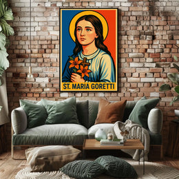 St. Maria Goretti Poster