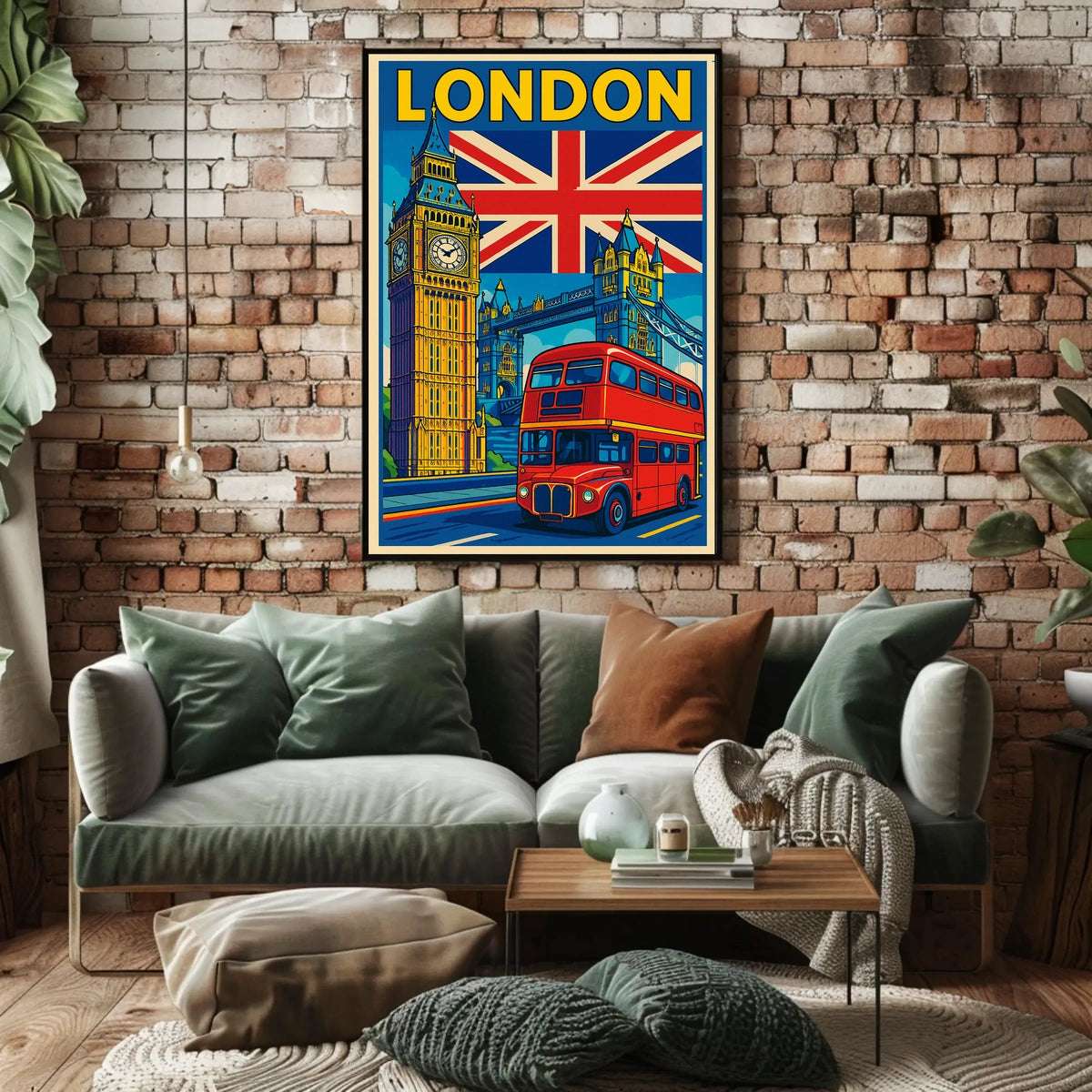 London Landmarks Poster