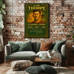 A Legend of Sport Jim Thorpe Poster