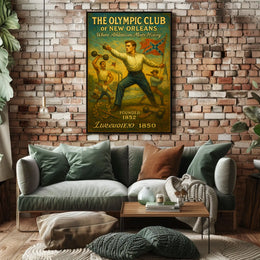 The Olympic Club Of New Orleans Poster