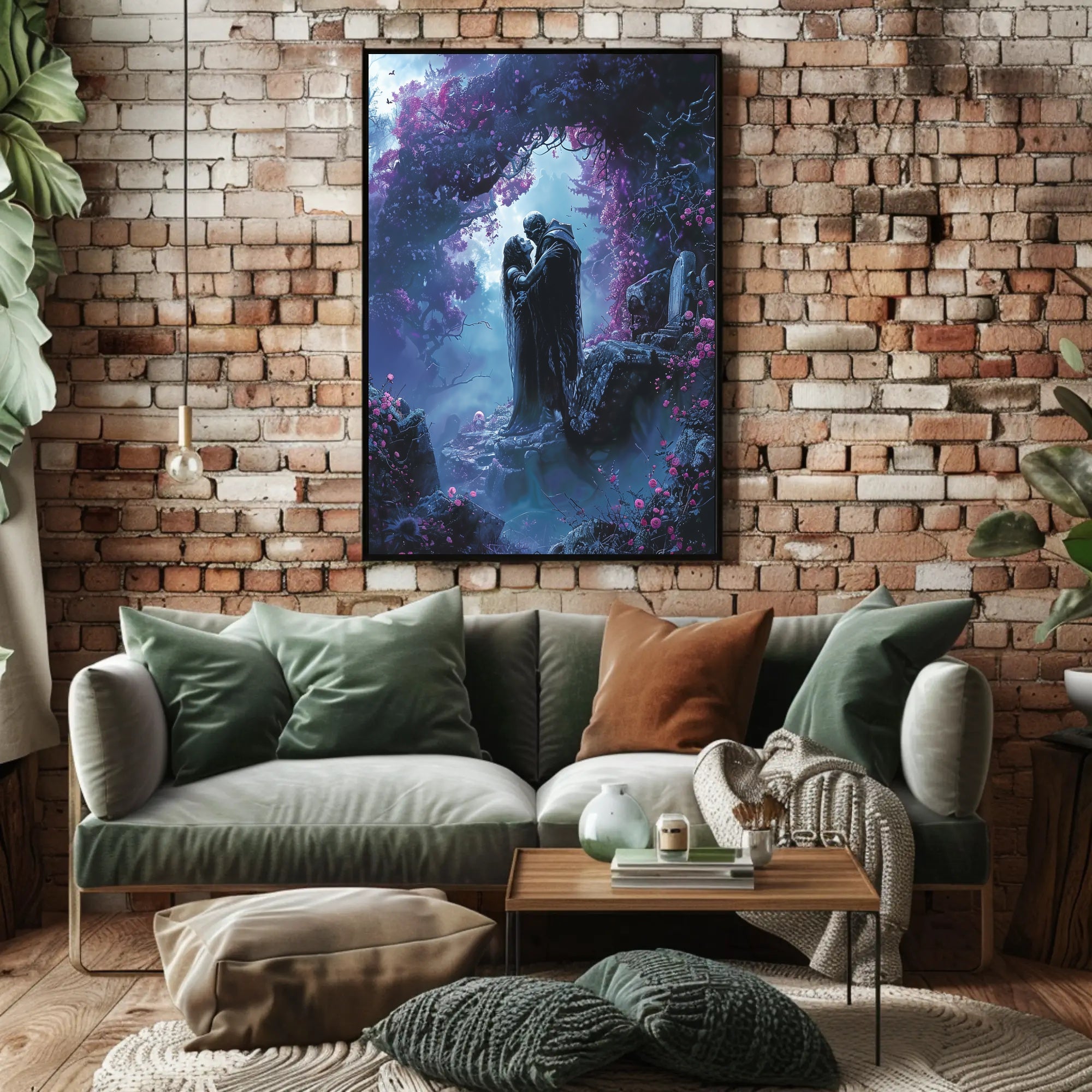 Enchanted Embrace Poster PosterGoat