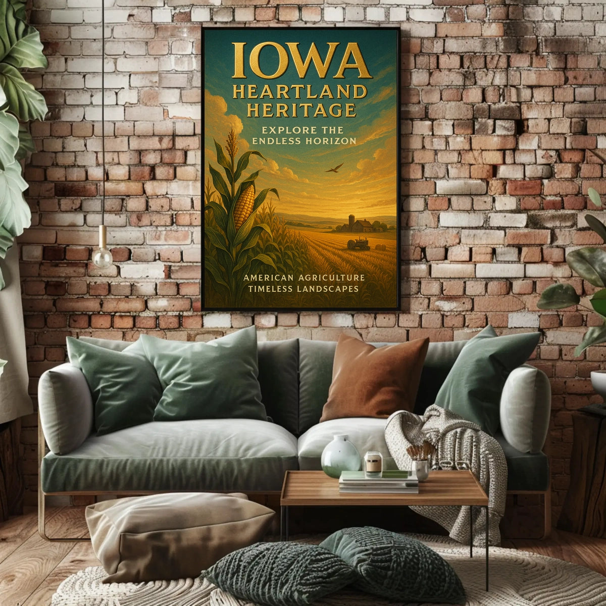 Iowa Heartland Heritage Poster