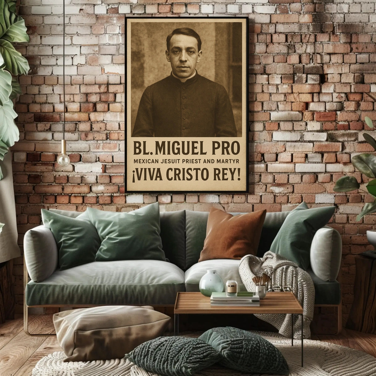 Bl. Miguel Pro Mexican Jesuit Priest Poster