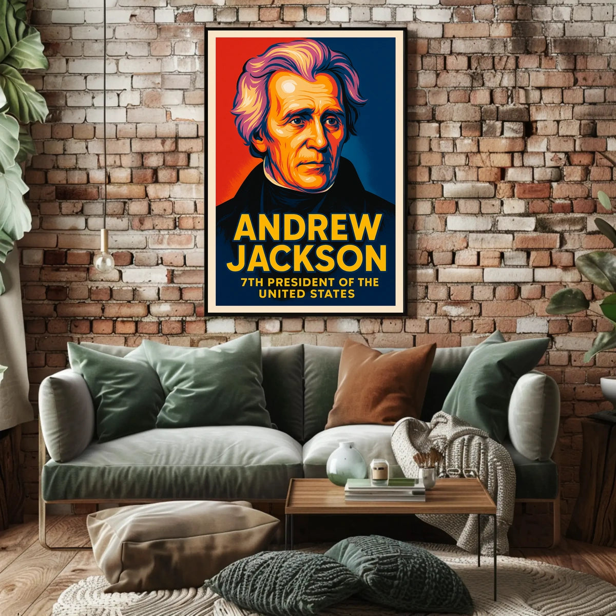 Andrew Jackson 7Th President Poster