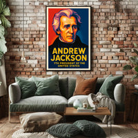 Andrew Jackson 7Th President Poster