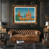 Winter Festivities in Russia Poster