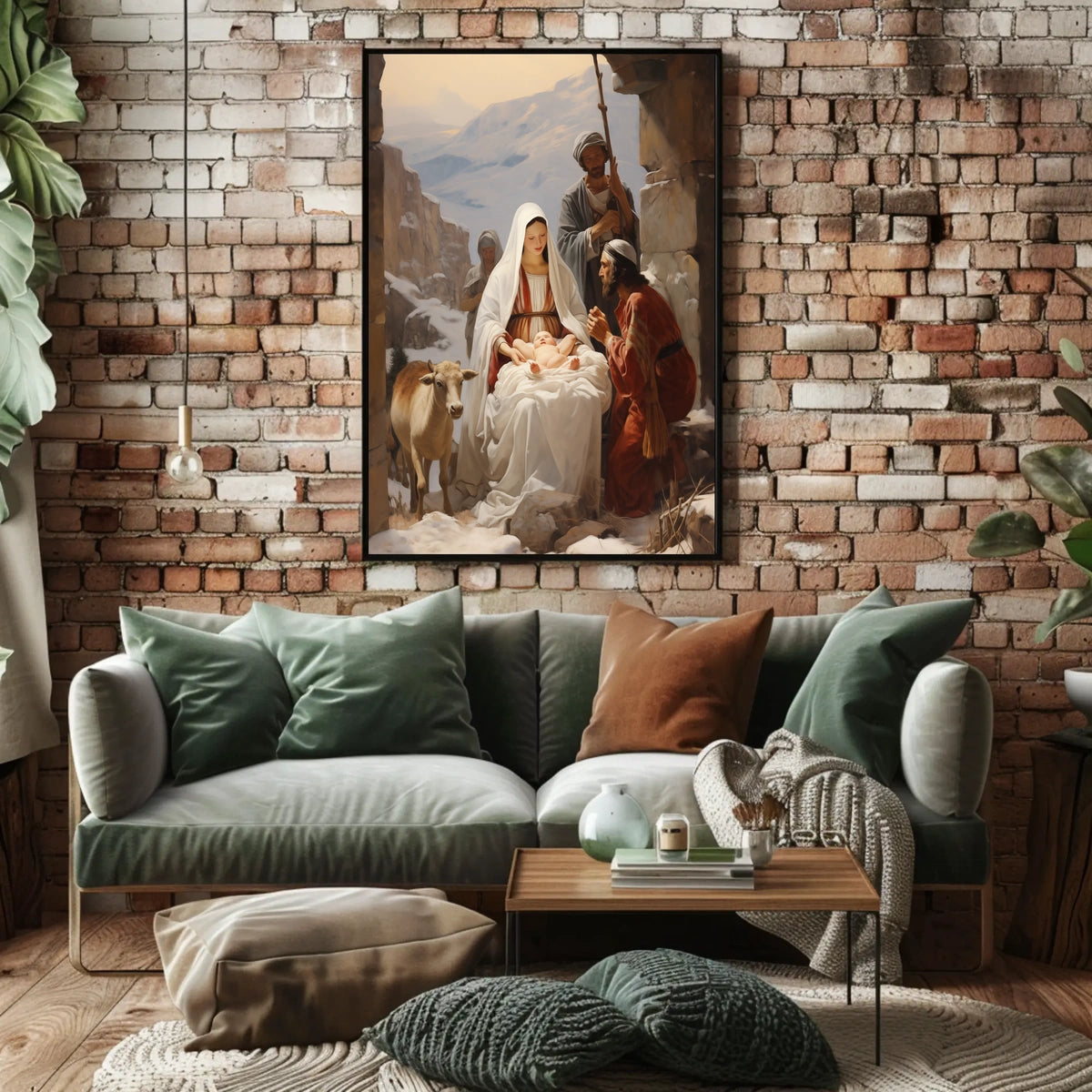 Nativity Scene Poster