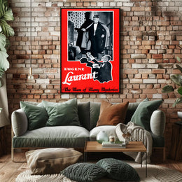 Eugene Laurant Magician Vintage Magic Show Poster Artistic Poster