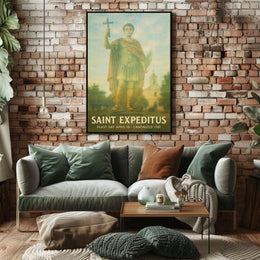 Saint Expeditus Feast Day April 19 Poster