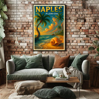 Naples, Florida Tropical Paradise Poster