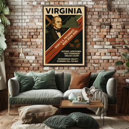 Virginia Birthplace Of U.S. Presidents Poster