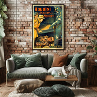 Mystery and Sci-Fi Escape Artistry Futuristic Sci-Fi Poster