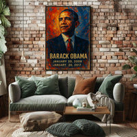 Barack Obama Presidential Tenure Poster
