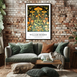 William Morris Cotton Prints Exhibition Poster