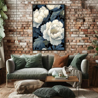 Floral Elegance Wall Art Print for Home Decor