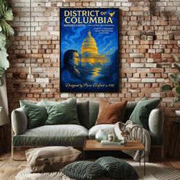 District of Columbia Nation's Capital Poster