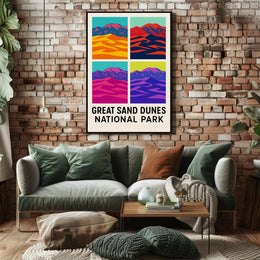 Great Sand Dunes National Park Poster PosterGoat