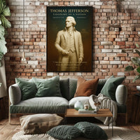 Thomas Jefferson Visionary Of A Nation Poster
