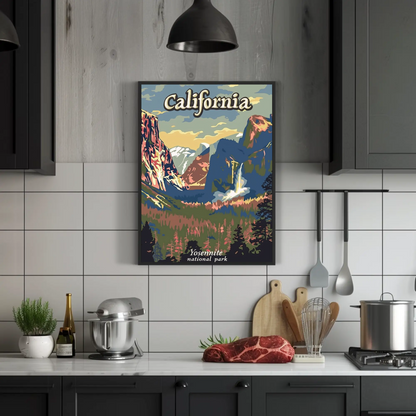 Yosemite National Park Poster