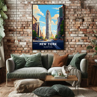 New York City Flatiron Building Urban or Cityscape Poster