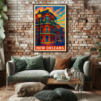 New Orleans Vibes Poster