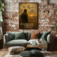 Timeless Brotherhood Motorcycle Adventure Cultural or Heritage Poster