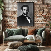 Abraham Lincoln Army Camp Visit Historical Poster PosterGoat