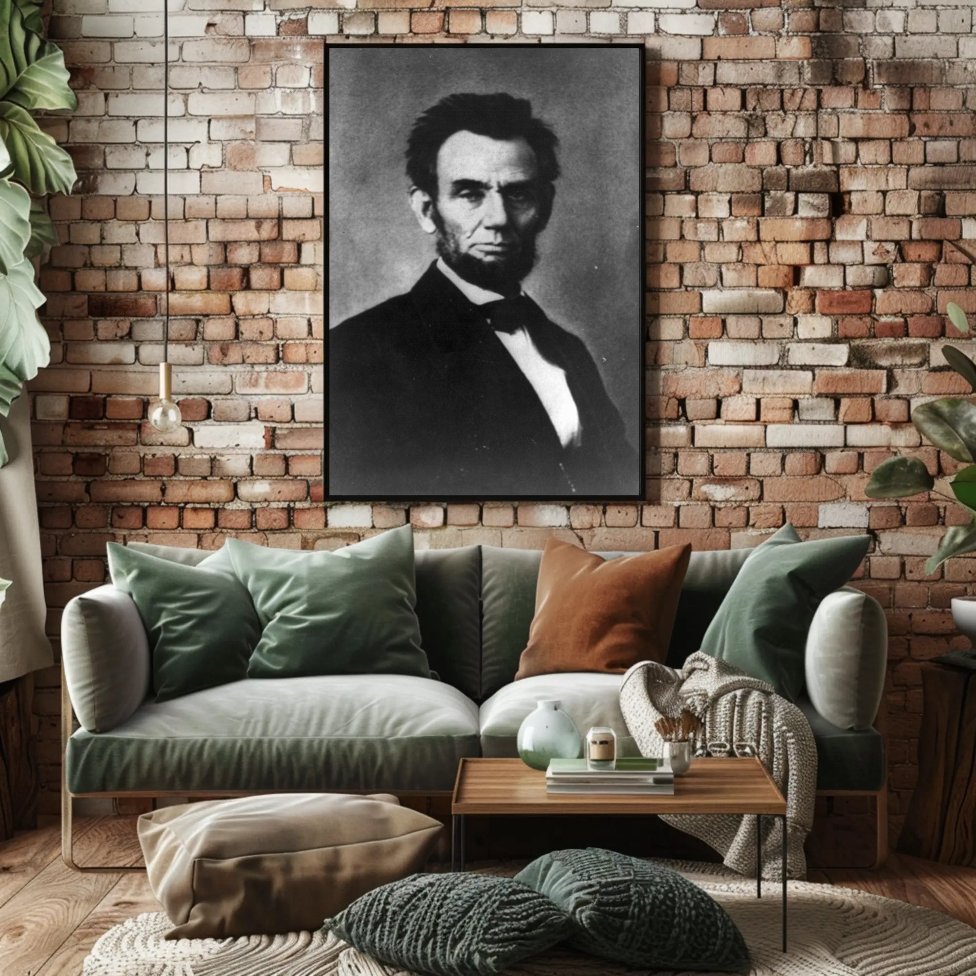 Abraham Lincoln Army Camp Visit Historical Poster PosterGoat
