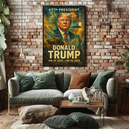 Donald Trump 47Th President Poster