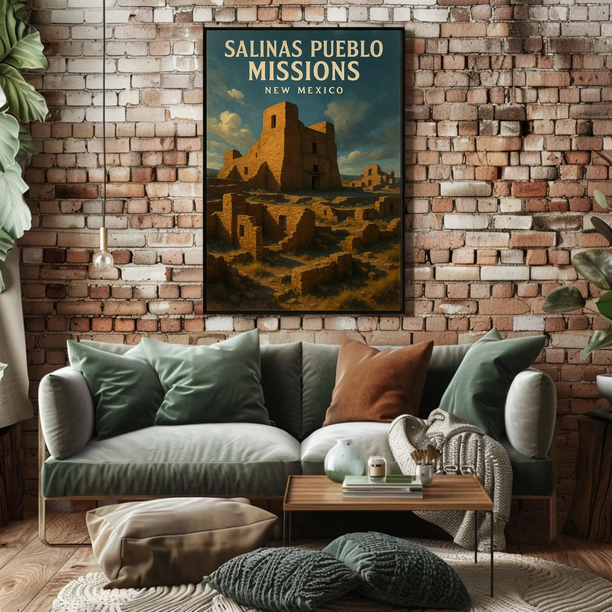 Salinas Pueblo Missions New Mexico Poster