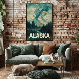 Alaska Wilderness Poster