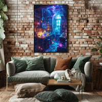 Magical Alchemy Library Fantasy or Mythology Poster PosterGoat
