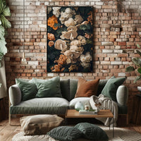 Floral And Fungal Harmony Wall Art Print