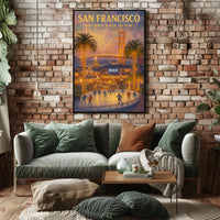 San Francisco Skyline Poster