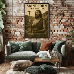 Saint John The Baptist Poster