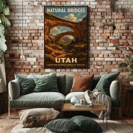 Natural Bridges Of Utah Poster