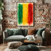 Vibrant Tricolor Poster