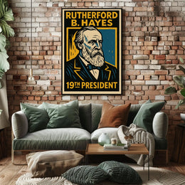 Rutherford B. Hayes 19th President Poster