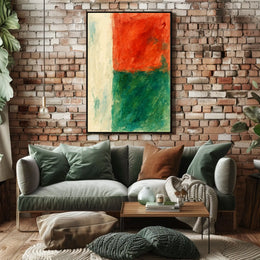 Abstract Color Composition Abstract Poster