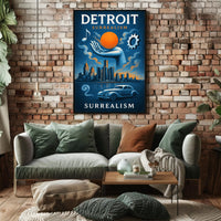 Detroit Surrealism Poster PosterGoat