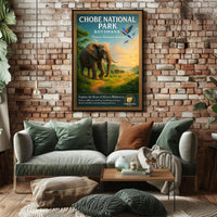 Explore the Heart of Africa's Wilderness Poster