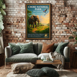 Explore the Heart of Africa's Wilderness Poster