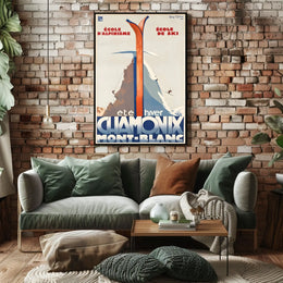 Chamonix Mont-Blanc Adventure Poster