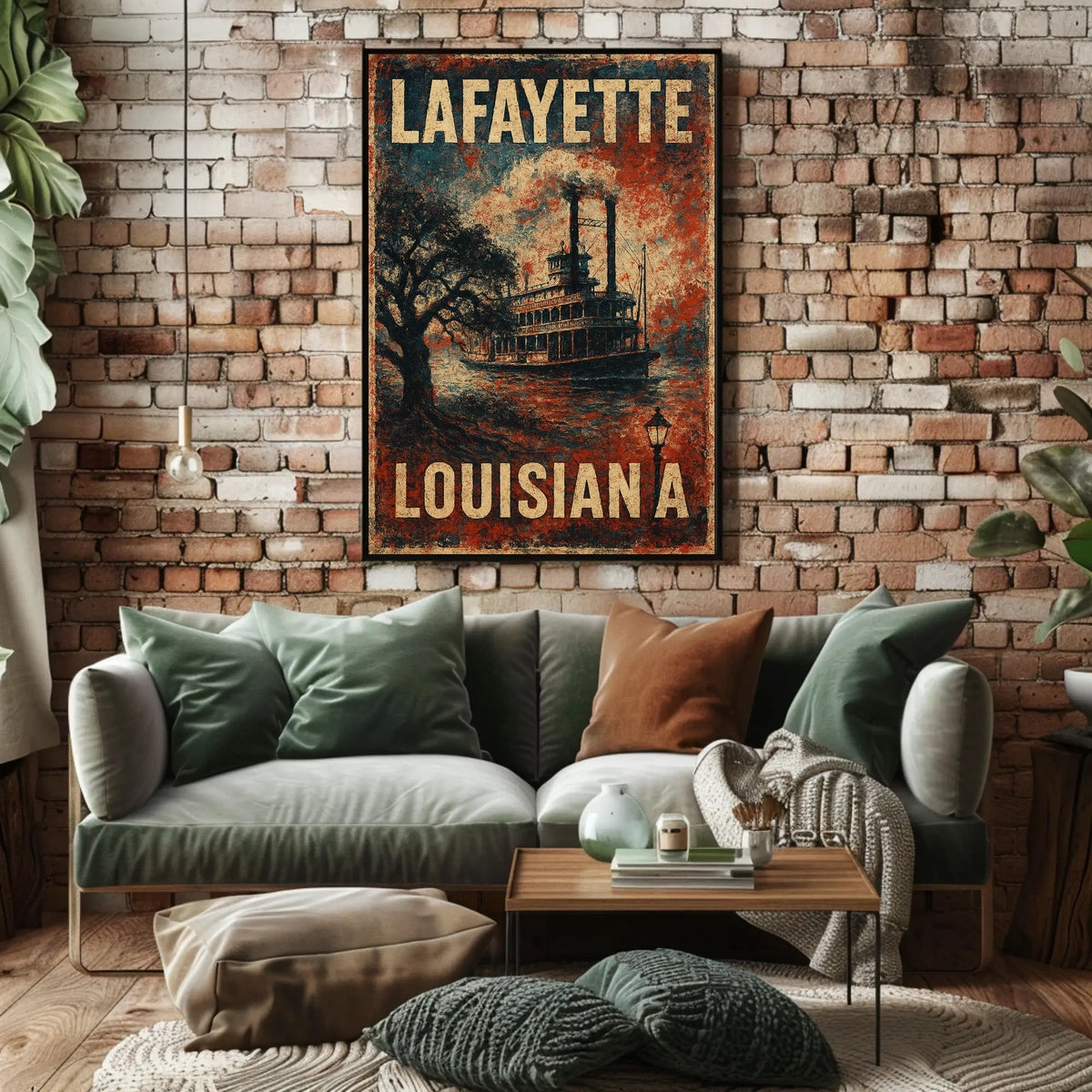 Lafayette Wanderlust Louisiana Photography Poster