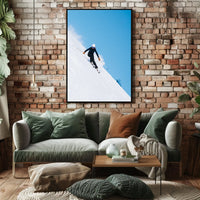 Skiing Adventure Poster