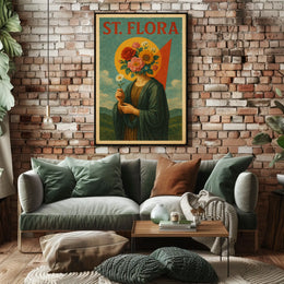 St. Flora Poster